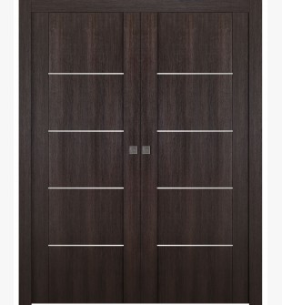 Avon 01 4H Veralinga Oak Double pocket doors