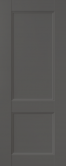 DOOR SLAB OXFORD UNO 07 R GRAY MATTE 32" X 96" X 1 3/4"