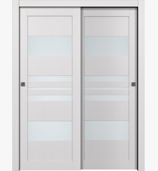 Romi Vetro Bianco Noble Bypass doors