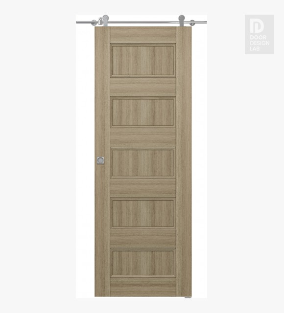 Oxford Uno 07 4R Shambor Modern Interior Barn Door by Belldinni