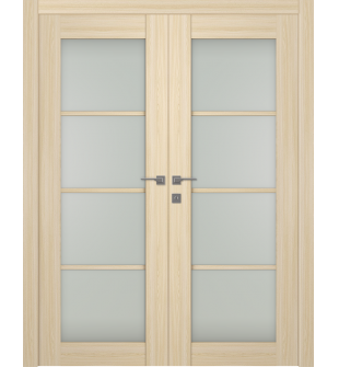 Avon 4 Lite Vetro Loire Ash Double doors