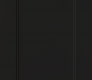 Modern Interior DOOR SLAB OXFORD UNO 07 BLACK MATTE 18" X 96" X 1 3/4"