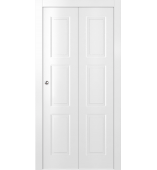 Granna Polar White Bi-folding doors