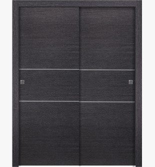 Avanti 2H Black Apricot Bypass doors