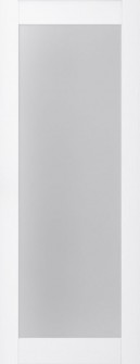 DOOR SLAB PALLADIO 207 VETRO BIANCO NOBLE 32" X 80" X 1 9/16" TEMPERED FROSTED GLASS