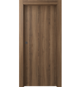 Optima Pecan Nutwood Pocket doors