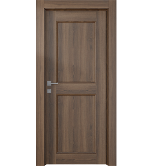 Oxford Uno 07 Rn Pecan Nutwood Single Doors