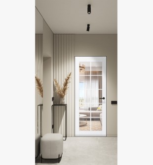 Palladio 10 Lite Clear Vetro Bianco Noble Frameless