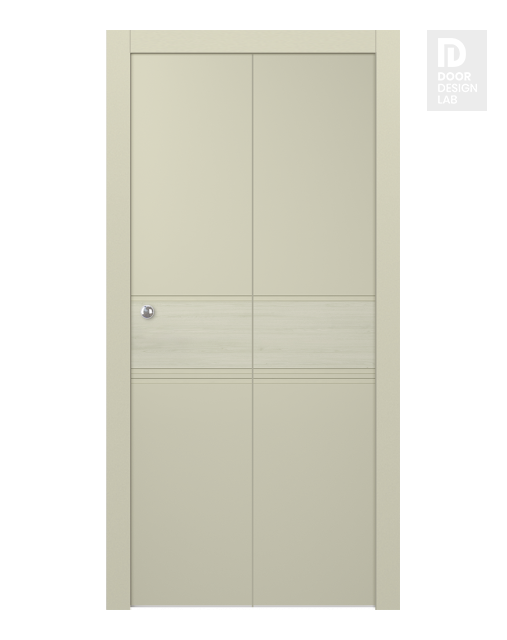 Twinwood 2 Ivory Bi-folding doors