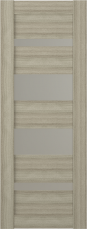 DOOR SLAB MIRELLA VETRO SHAMBOR 24" X 84" X 1 3/4" FROSTED GLASS