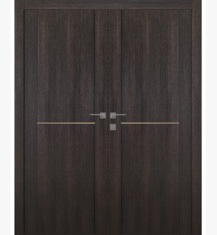 Avon 01 1H Gold Veralinga Oak Double doors