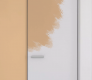 Modern Interior RTA DOOR SLAB EXAMPLE FLUSH LVL PRIMED DOOR FOR PAINTING IN BEIGE 36" X 108" X 1 3/4"