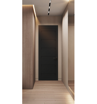 Louver Black Matte Frameless