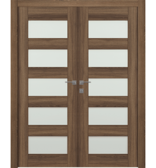 Avon 07-07 Vetro Pecan Nutwood Double doors