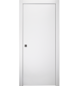 Smart Pro Flat Polar White Pocket doors