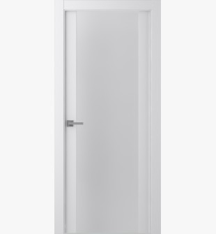 Palladio 202 Vetro Bianco Noble Hinged doors