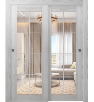 Avon 8 Lite Clear Vetro Ribeira Ash Bypass doors