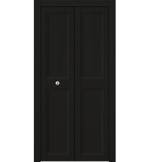 Oxford Uno 07 Rn Black Matte Bi-folding doors