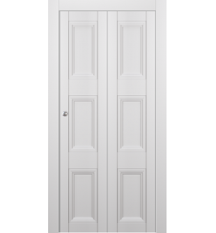 Oxford Duo 07 2Rn Snow White Bi-folding doors