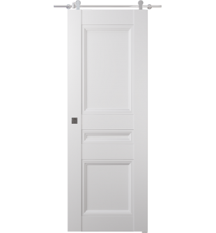 Oxford Duo 07 2R Snow White Barn doors