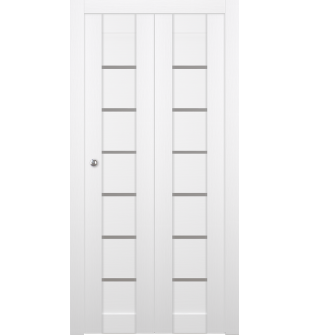 Alba Bianco Noble Bi-folding doors