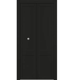 Avon 07 R Black Matte Bi-folding doors