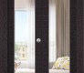 Avanti 202 Clear Vetro Black Apricot Modern Interior Bifold Doors by Belldinni