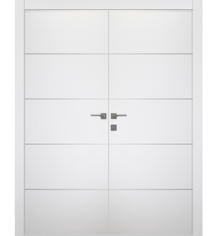 Smart Pro 4H Polar White Double doors