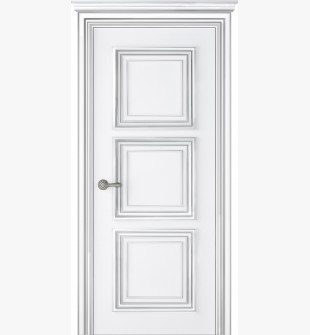Palazzo 3 Polar White Silver Patina