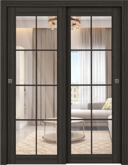 Avanti 8 Lite Clear Vetro Black Apricot