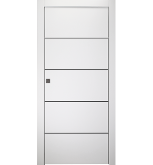 Smart Pro 4H Black Polar White Pocket doors