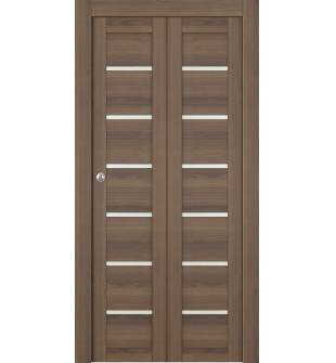 Avon 07-02 Vetro Pecan Nutwood Bi-folding doors