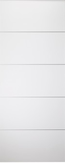 DOOR SLAB ARVIKA POLAR WHITE 30" X 96" X 1 3/4" SOLID CORE