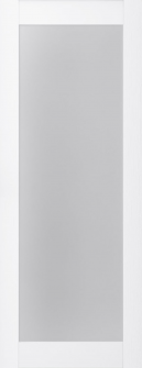 DOOR SLAB PALLADIO 207 VETRO BIANCO NOBLE 32" X 84" X 1 9/16" TEMPERED FROSTED GLASS