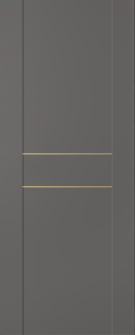 DOOR SLAB AVON 01 2HN GOLD GRAY MATTE 32" X 84" X 1 3/4"