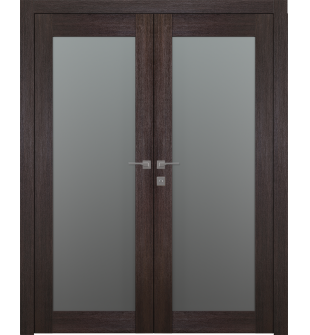 Avon 207 Vetro Veralinga Oak Double doors