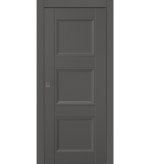 Oxford Duo 07 2Rn Gray Matte Pocket doors