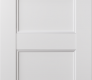 Modern Interior DOOR SLAB OXFORD UNO 07 3R SNOW WHITE 18" X 84" X 1 3/4"