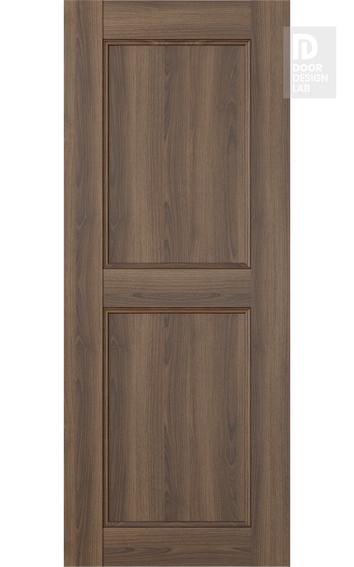 Modern Interior DOOR SLAB OXFORD UNO 07 RN PECAN NUTWOOD 18" X 92 1/2" X 1 3/4"