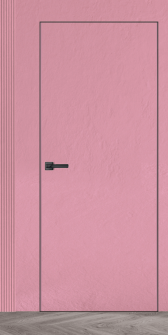 RTA DOOR SLAB EXAMPLE FOR PLASTERING IN PINK 32" X 92 1/2" X 1 3/4"
