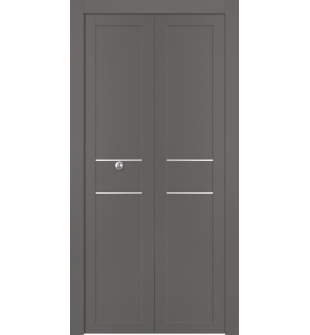 Avon 07 2Hn Gray Matte Bi-folding doors