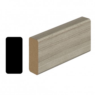 BASE MOLDING TYPE 1 X 1/2" SHAMBOR 96"