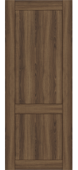 Shaker 2 Panel Pecan Nutwood