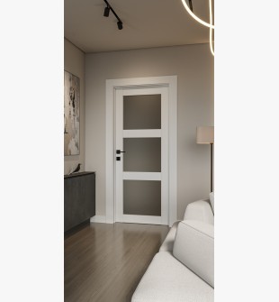 Palladio 3 Lite Vetro Bianco Noble