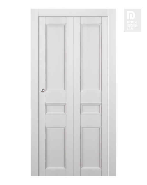 Oxford Uno 07 2R Snow White Bi-folding doors