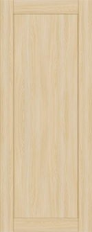 DOOR SLAB SHAKER 1 PANEL LOIRE ASH 24" X 96" X 1 3/4"
