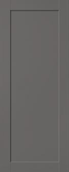 DOOR SLAB SHAKER 1 PANEL GRAY MATTE 18" X 92 1/2" X 1 3/4"