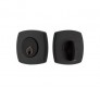 EMTEK URBAN MODERN DEADBOLT DOUBLE CYLINDER 8326 FLAT BLACK US19 for Steel Front Doors