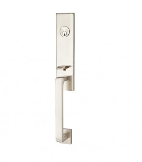 EMTEK DAVOS DOUBLE CYLINDER KEYD 4828 SATIN NICKEL US15
