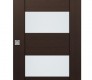 Mirella Vetro Veralinga Oak Modern Interior Barn Door by Belldinni